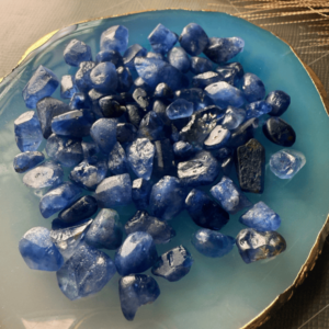 Exclusive Sri Lankan Royal Blue Sapphire Rough Lot - 250ct | Premium Quality for Custom Cuts