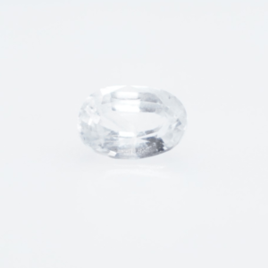 Natural White Sapphire - 1.40ct Oval Cut | Sri Lanka Origin