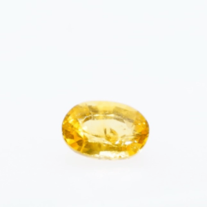 Natural Golden Yellow Sapphire - 0.85ct Oval Cut | Sri Lanka Origin