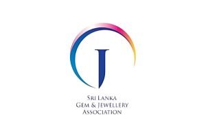 Sri Lanka Gem & Jewellery Association (SLGJA) official logo, representing the country's leading body for the gemstone and jewelry industry.